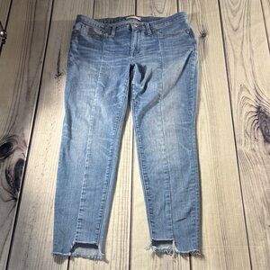 Madewell 9” High-Rise Skinny Light Blue Women's Cropped Jeans Size 31